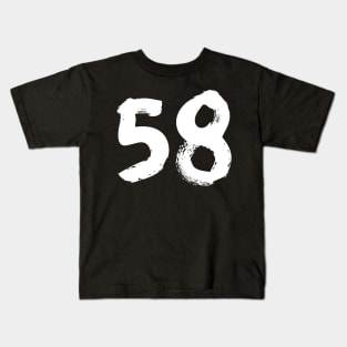 Number 58 Kids T-Shirt